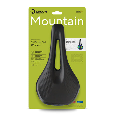 Mountain Bike Ladies Gel Cycle Seats SM Sport Gel Women – Ergon Bike