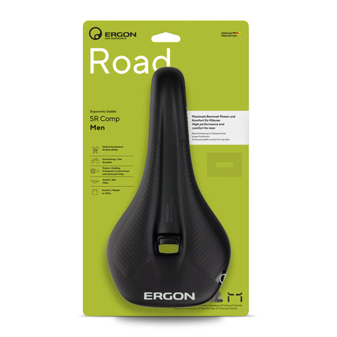 Ergon Men's SR Comp Saddle-Medium/Large Black