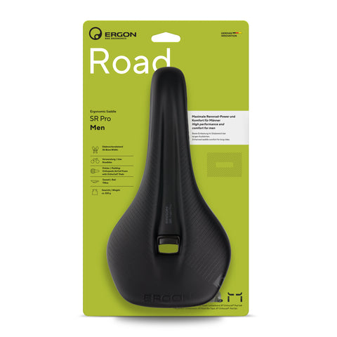 ergon sr pro men rennrad-sattel Ergon SR Pro Carbon Men's Performance Saddle Stealth / M/L