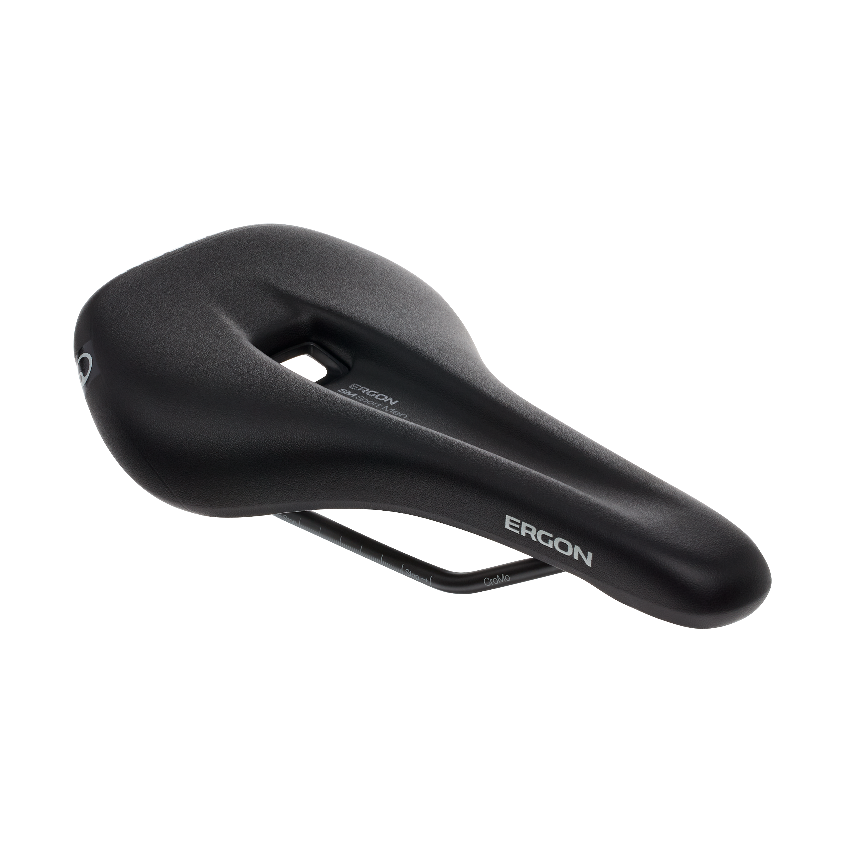 Ergon SM Pro Saddle - Titanium, Stealth, Men's, Medium/Large